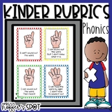 Kindergarten Phonics Rubrics