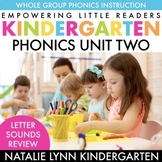 Kindergarten Phonics Unit 2 Alphabet Letter Sounds Review 
