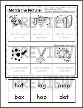 Kindergarten Phonics Worksheets: CVC and Pre-Primer Sight Words | TpT