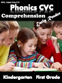 Phonics Worksheets -CVC comprehension early readers