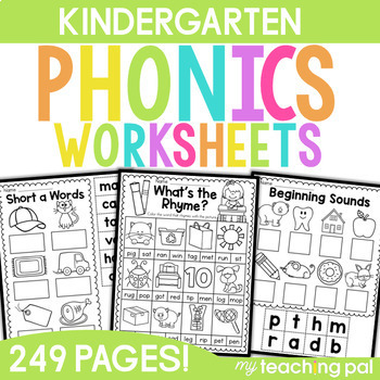 FREE Phonics Worksheets by My Teaching Pal