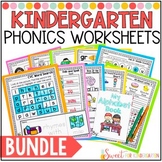 Short Vowel Phonics Worksheets | Middle Sounds and Word Families