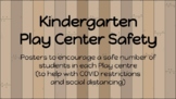 Kindergarten Play Center Safety Posters
