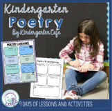 Kindergarten Poetry Unit