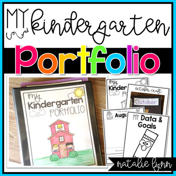 Preview of Kindergarten Portfolio and Data Binder