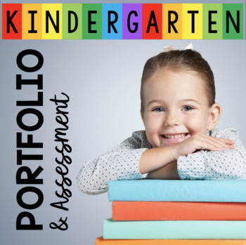 Preview of Kindergarten Portfolio and End of the Year Assessment - Data Folder