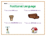 Kindergarten Positional Language Worksheet