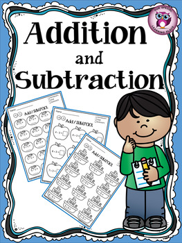 Preview of Kindergarten Addition and Subtraction