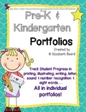 Kindergarten & Pre-K Portfolios