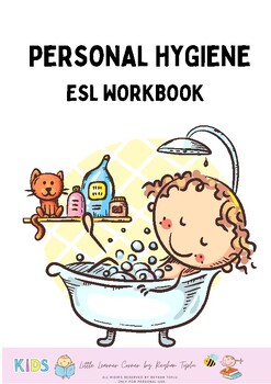 Preview of Kindergarten PreK, Preschool ESL, Personal Hygiene Worksheets