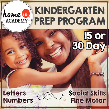 Preview of Kindergarten Prep Program - Summer Before Kindergarten