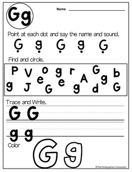 kindergarten printables the alphabet by the kindergarten connection