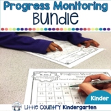 Kindergarten Progress Monitoring Tracking Sheets Bundle