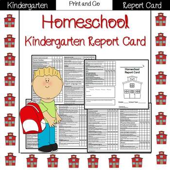 Preview of Kindergarten Quarterly report card