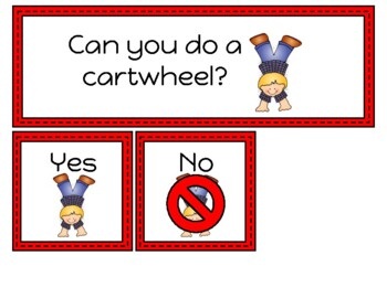 Preview of Kindergarten Question of the Day August/September