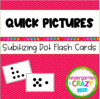 Number Combination Quick Pictures Dot Flash Cards By Kindergarten