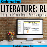 Kindergarten RL Literature Digital Passages with Digital Reading