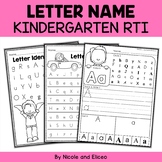 Kindergarten RTI Letter Identification
