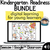 Preschool Activities Distance Learning  with Seesaw and Google™ Classroom BUNDLE