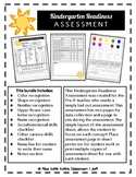 Kindergarten Readiness Assessment