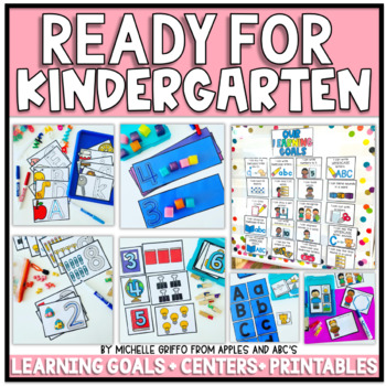 Preview of Kindergarten Readiness Review Assessment End of the Year Ready for Kindergarten