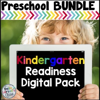 Preview of Kindergarten Readiness - Boom Cards Digital Bundle