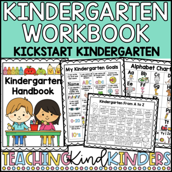 Preview of Kindergarten Readiness Handbook THE ABC'S OF Kindergarten GOALS | Summer Review