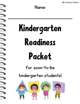 Preview of Kindergarten Readiness Packet