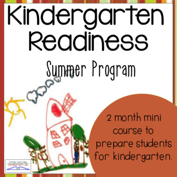 Kindergarten Readiness Packet with Activities and Assessment