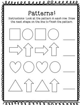 kindergarten readiness packet by misslaurensclassroom tpt