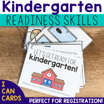 Preview of Kindergarten Readiness Skills Task Cards