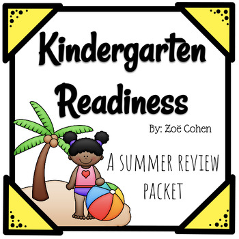 Preview of Kindergarten Readiness Summer Packet