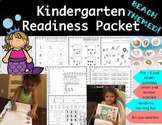 Kindergarten Readiness Pre-K Distance Learning Packet- Bea