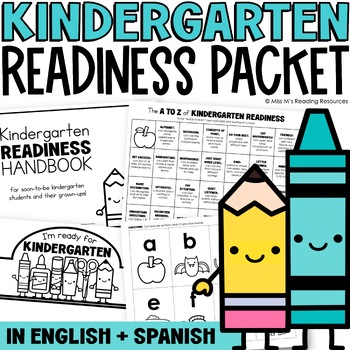 Preview of Kindergarten Readiness Summer Packet Kindergarten Round Up Preschool Review