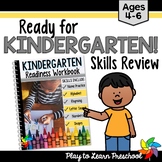 Kindergarten Readiness Workbook - Editable Math & Literacy