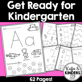 Preview of Kindergarten Readiness Worksheets