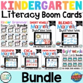 Kindergarten Reading Boom Cards Digital Literacy Activitie