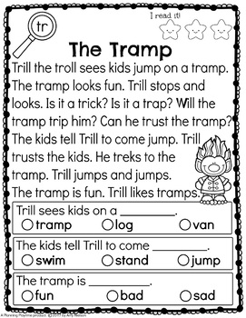 kindergarten reading comprehension by planning playtime tpt