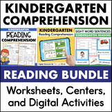 Kindergarten Reading Comprehension Decodable Passages CVC 