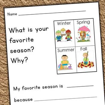Kindergarten Four Seasons Passages Worksheets Ideal For Guided Reading Groups
