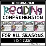 Kindergarten Reading Comprehension Passages - BUNDLE [SEASONS]