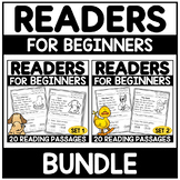 Kindergarten Reading Comprehension Passages Bundle