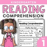 Kindergarten Reading Comprehension Passages - Set 1 | Distance Learning