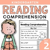 Kindergarten Reading Comprehension Passages - Set 2 | Digi