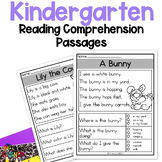 Kindergarten Reading Comprehension Passages and Questions - Free