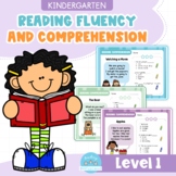 Kindergarten Reading Fluency and Comprehension Level 1