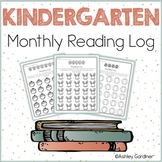 Kindergarten Reading Log Monthly {Reading Log for Kindergarten}