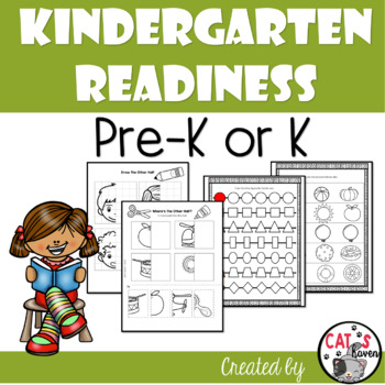 Preview of Kindergarten Readiness (math, reading, writing) | PreK Assessment