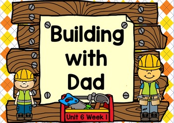 Preview of Kindergarten Reading Street Building with Dad Unit 6 Week 1 Flipchart