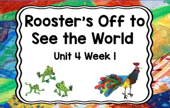 Preview of Kindergarten Reading Street Rooster's Off Unit 4 Week 1 Flipchart